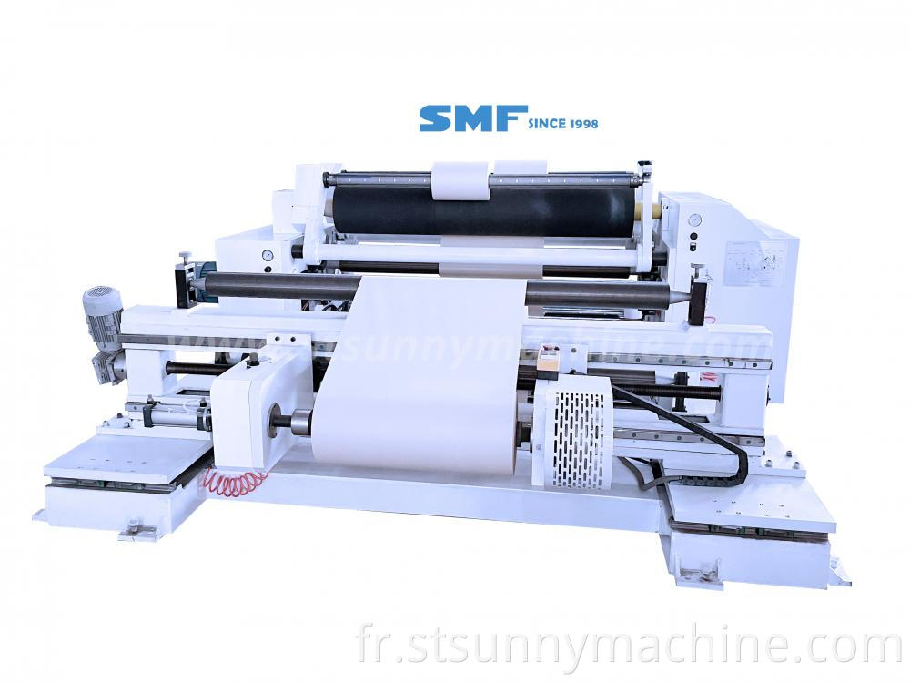 Kraft Paper Slitter Rewinder Machine Gftw 1600a 9